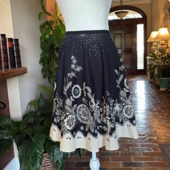 Limited Too Y2K flare floral skirt size 16 - Picture 11 of 11